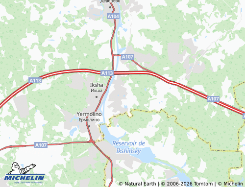 Carte MICHELIN Ignatovo - ViaMichelin