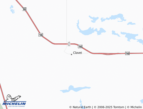 MICHELIN Clavet map - ViaMichelin