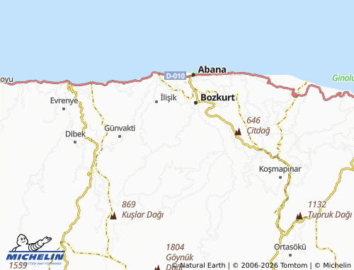 Mappa MICHELIN Şen - ViaMichelin