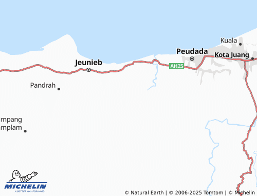MICHELIN Lancok Bungo map - ViaMichelin