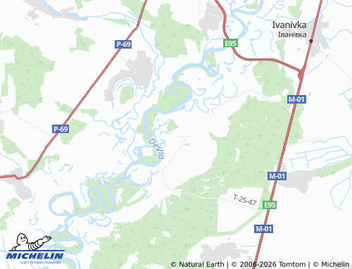Mappa MICHELIN Drutske - ViaMichelin