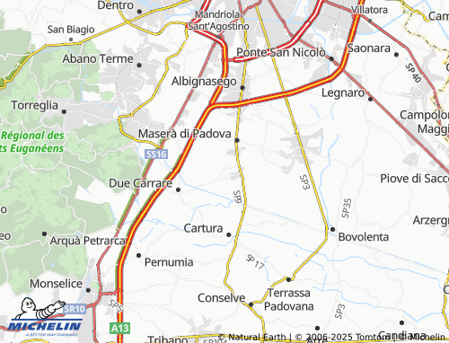 Kaart MICHELIN Cornegliana - ViaMichelin