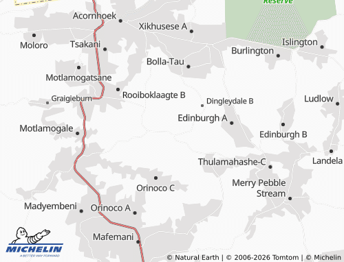 MICHELIN-Landkarte Dingledayle - ViaMichelin