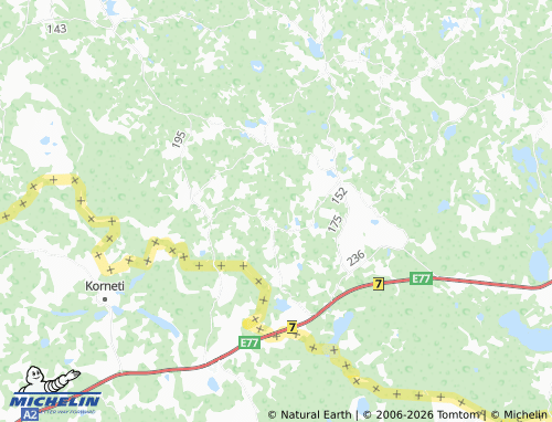 Mapa MICHELIN Rusa - ViaMichelin