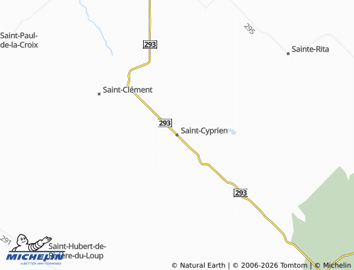 Mapa MICHELIN Saint-Cyprien - ViaMichelin