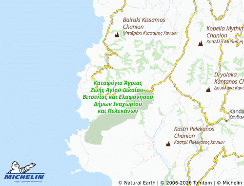 Carte MICHELIN Vathi - ViaMichelin