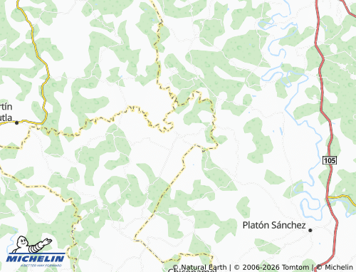 MICHELIN-Landkarte La Piedras - ViaMichelin