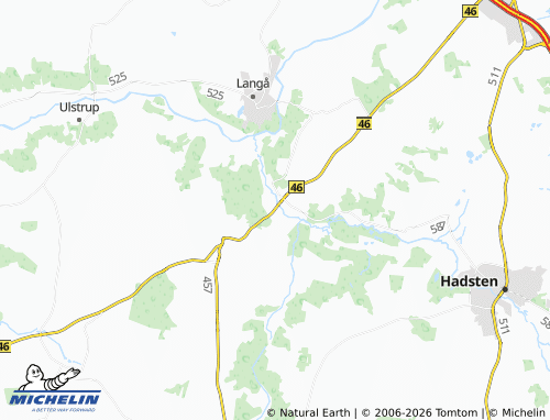 Carte MICHELIN Kongstrup - ViaMichelin