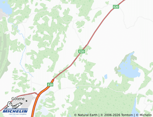 Carte MICHELIN Brännebrona - ViaMichelin