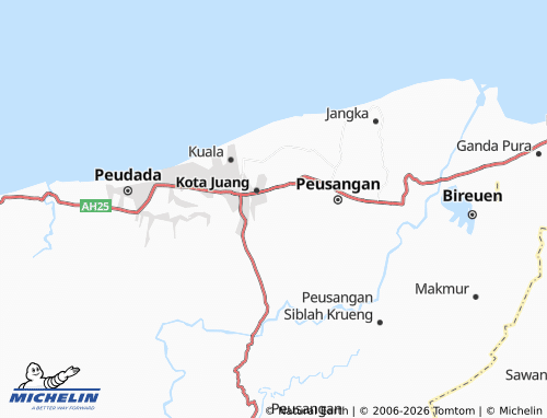 Mappa MICHELIN Blang Reulieng - ViaMichelin