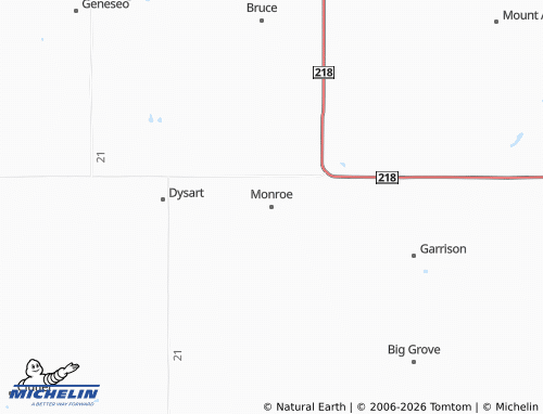 Mappa MICHELIN Monroe - ViaMichelin