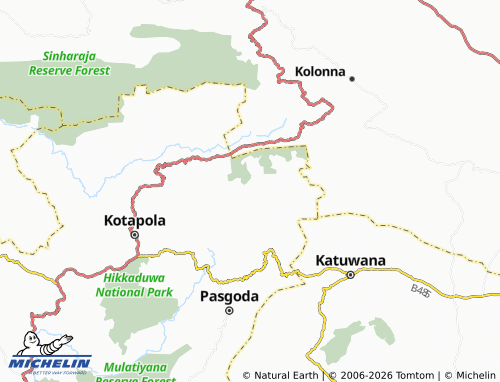 Mapa MICHELIN Pattigala - ViaMichelin