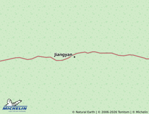 MICHELIN Jiangyan map - ViaMichelin