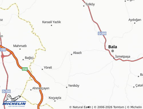 Mappa MICHELIN Abazlı - ViaMichelin