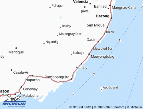 MICHELIN Nabago map - ViaMichelin