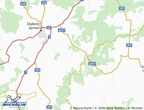 MICHELIN Polkovnik Taslakovo map - ViaMichelin