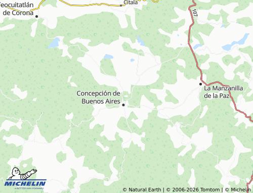 Mapa MICHELIN Lázaro Cárdenas - ViaMichelin