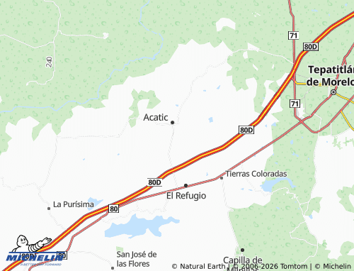 MICHELIN La España map - ViaMichelin