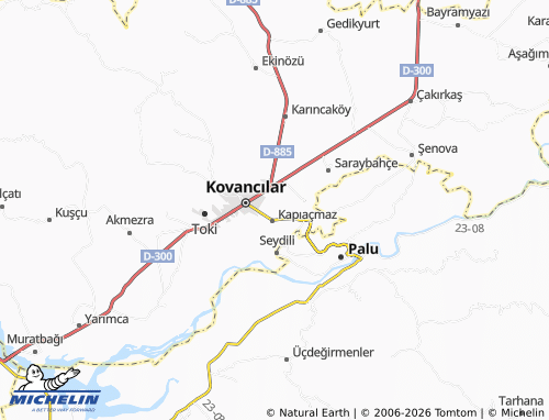 MICHELIN Karacimşit map - ViaMichelin