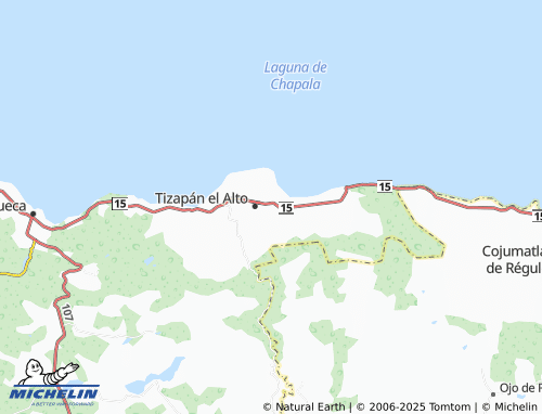 MICHELIN Hacienda Santa Ana map - ViaMichelin