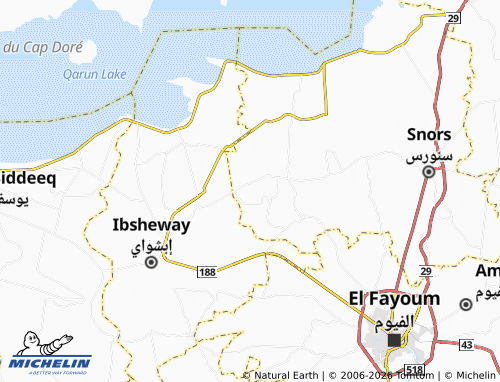 Mapa MICHELIN Munsha'at al-Dakm - ViaMichelin