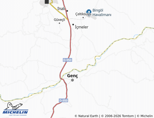MICHELIN-Landkarte Garip - ViaMichelin
