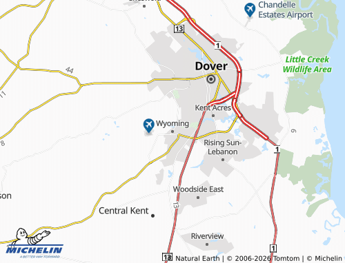 Mappa MICHELIN Wyoming - ViaMichelin
