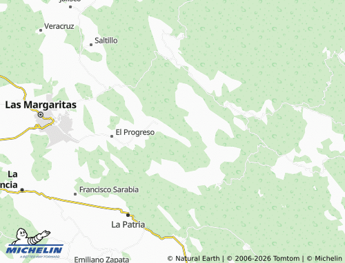 MICHELIN Morelia map - ViaMichelin