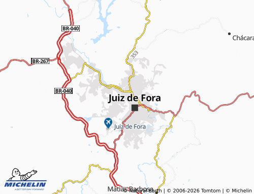 Mappa MICHELIN Santa Catarina - ViaMichelin