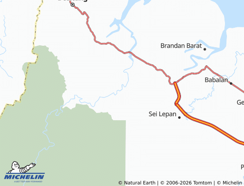 MICHELIN Sekoci map - ViaMichelin
