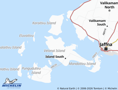 Mapa MICHELIN Naranthanai - ViaMichelin