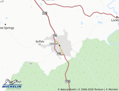 Carte MICHELIN Union - ViaMichelin