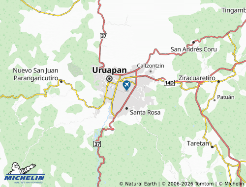 Mappa MICHELIN San José Obrero - ViaMichelin