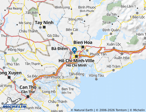 Mapa MICHELIN Tân Phú - ViaMichelin