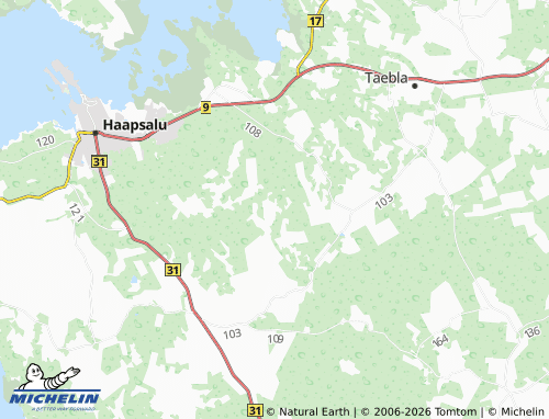 MICHELIN Kabrametsa map - ViaMichelin