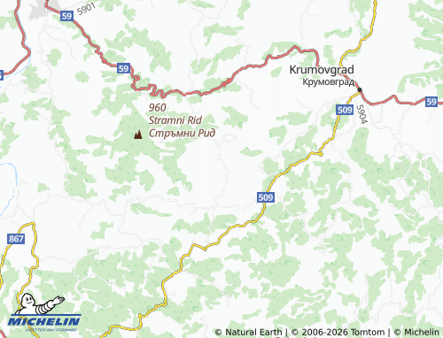Mappa MICHELIN Metlika - ViaMichelin