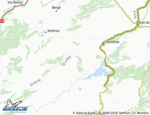 MICHELIN-Landkarte Dos Torres de Mercader - ViaMichelin