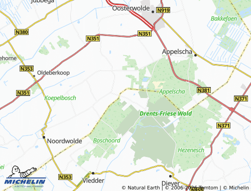 Carte MICHELIN Zorgvlied - ViaMichelin