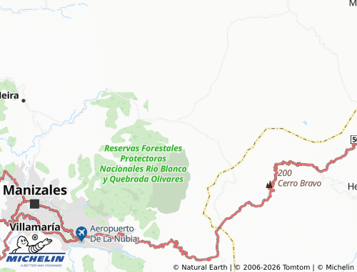 MICHELIN Chupaderos map - ViaMichelin