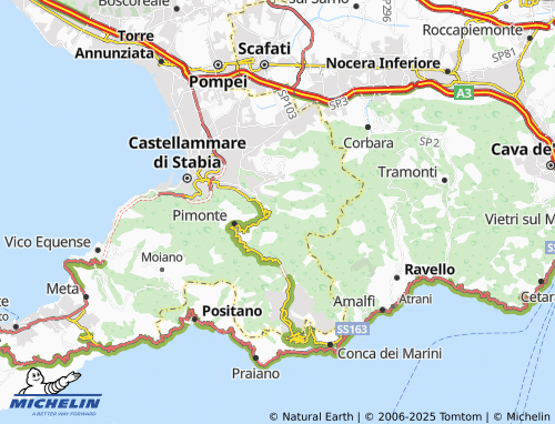 MICHELIN-Landkarte Castello - ViaMichelin