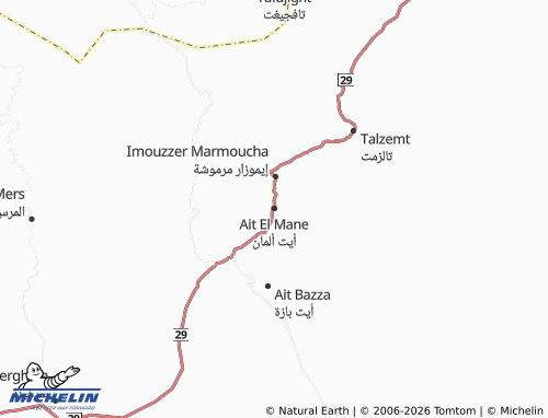 MICHELIN Ayt Alman map - ViaMichelin