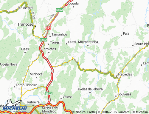 MICHELIN Estação da Vila map - ViaMichelin