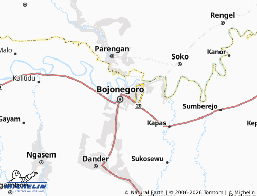 Carte MICHELIN Sumbang - ViaMichelin