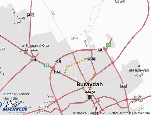 MICHELIN-Landkarte Mabroukah - ViaMichelin