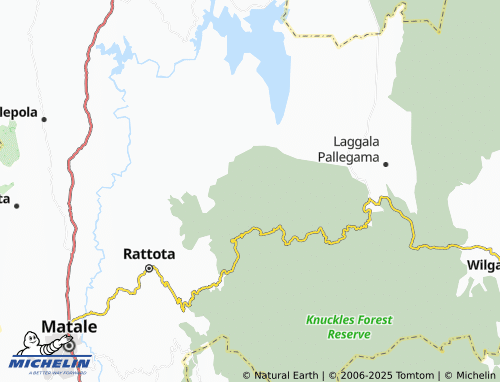 MICHELIN Gangalapuwakpitiya map - ViaMichelin