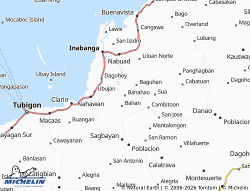 MICHELIN Banahao map - ViaMichelin