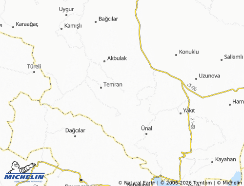 Mapa MICHELIN Güleç - ViaMichelin
