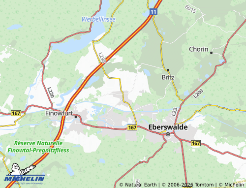 Mappa MICHELIN Lichterfelde - ViaMichelin
