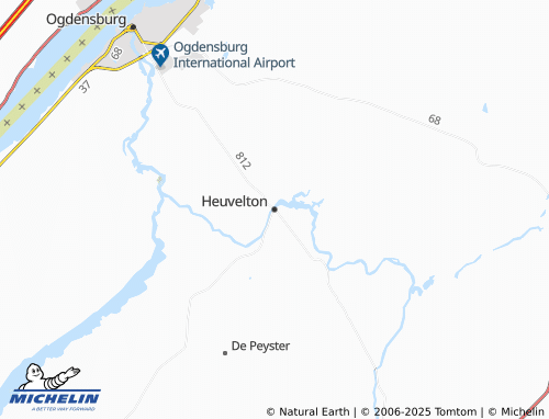 MICHELIN Heuvelton map - ViaMichelin