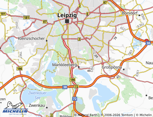 MICHELIN Dölitz-Dösen map - ViaMichelin